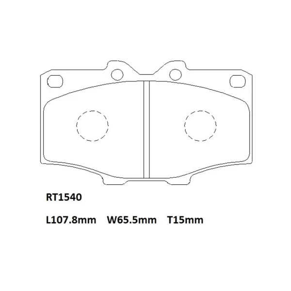 Bố thắng trước Hilux 87-95 D2020 - Bộ