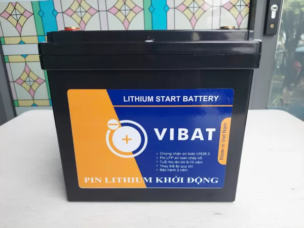 Pin Khởi Động Lithium VIBAT ô tô tải - Hình ảnh 5