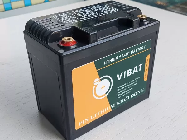 Pin Khởi Động Lithium VIBAT ô tô tải - Hình ảnh 2