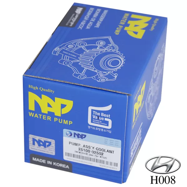 Bơm nước Hyundai Eon 2012-2014; 25100-02502 - Hình ảnh 3