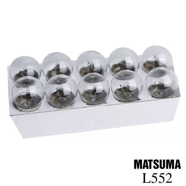 Bóng đèn Halogen chân G18 24V-10W 1 tóc xin nhan - xương mù