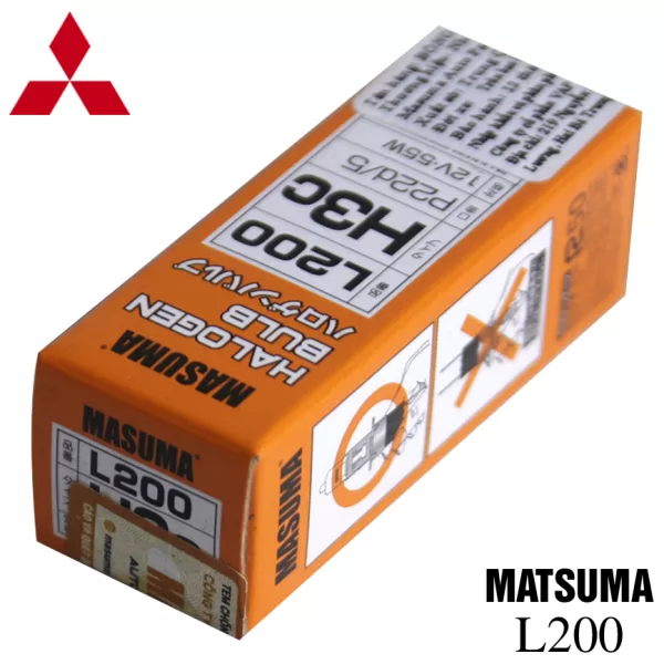 Bóng đèn pha Halogen chân H3C 12V-55W - Hình ảnh 2