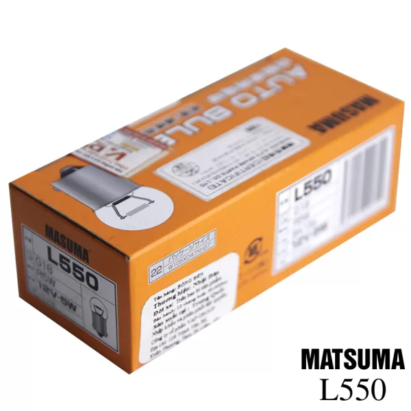 Bóng đèn Halogen chân cài G18 1 tóc 12V-5W xin nhan - xương mù - Hình ảnh 3