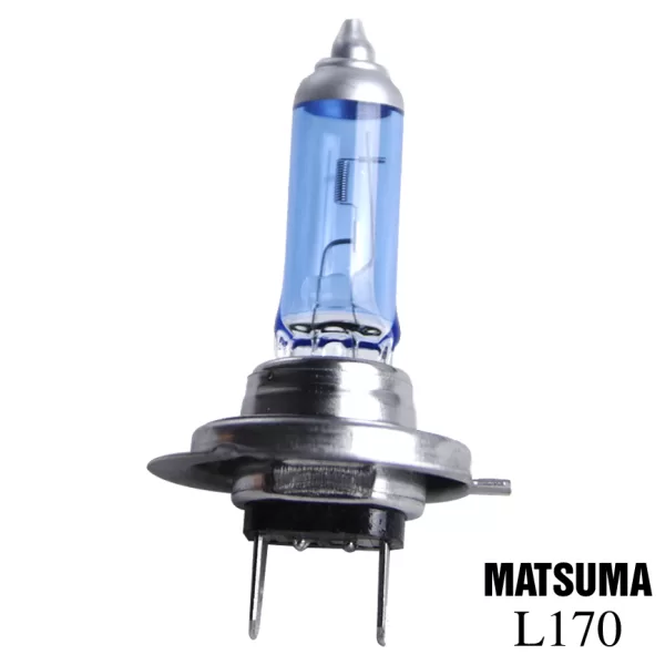 Bóng đèn pha Halogen chân H7 12V-55W trắng xanh