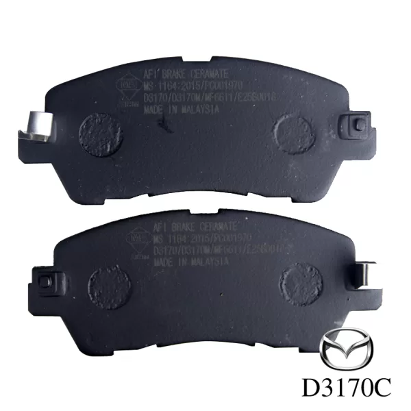 Bố thắng trước Mazda2 Skyactive D8622; D3822; PN5816; SP1974 (Bộ)