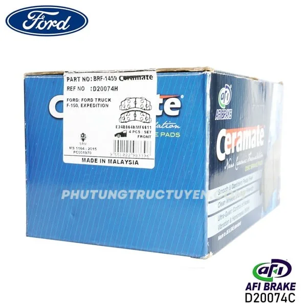 Bố thắng trước Ford F150 Platinum; BRF1459 - Bộ - Hình ảnh 4
