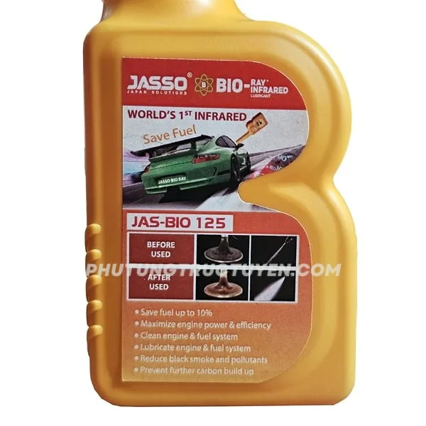 Phụ gia súc béc & vệ sinh họng ga, buồng đốt JASSO BIO RAY - Chai - Hình ảnh 3