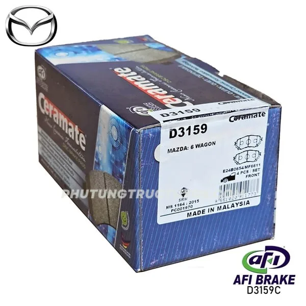 Bố thắng trước Mazda6 - 2015 GHY1-33-28Z; PN25002 - Bộ - Hình ảnh 4